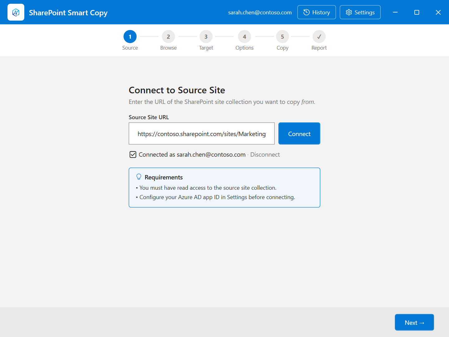 Free SharePoint Migration Tool — Smart Copy